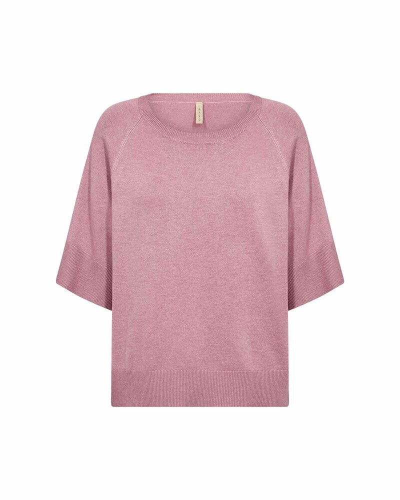 Dollie 791 Pullover Women Mauve Orchid Melange | Smilebutiken - Soyaconcept
