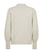 Dotka Finstickad Tröja med Strass Dam Beige Moonbeam | Smilebutiken – Freequent