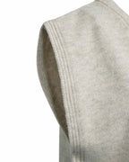 Dustin Knitted Vest Women Moonbeam Melange | Smilebutiken - Freequent
