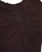 ES Tapper Knitted Vest Women Coffee Bean | Smilebutiken - Freequent