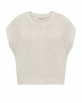 ES Tapper Knitted Vest Women Moonbeam | Smilebutiken - Freequent
