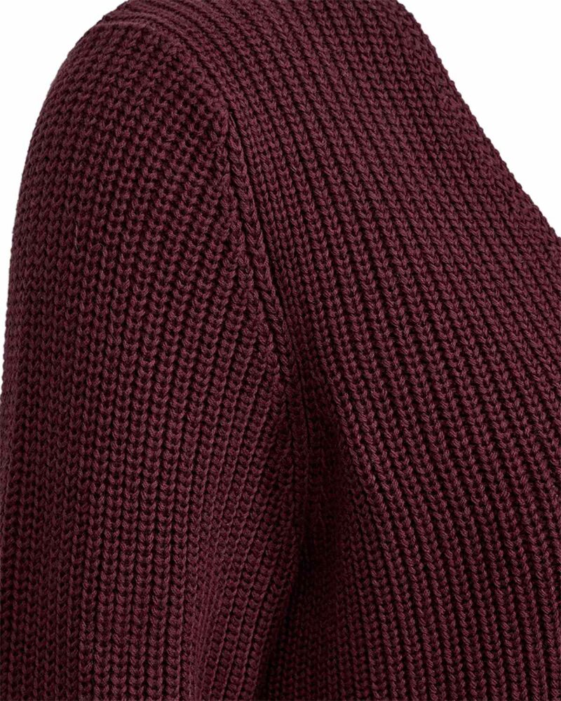 Ellis V-neck Sweater Women Port Royale | Smilebutiken - Freequent