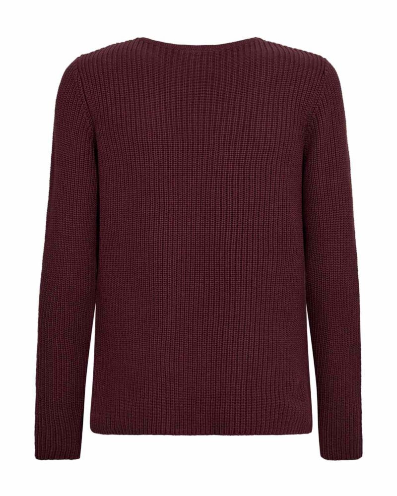 Ellis V-neck Sweater Women Port Royale | Smilebutiken - Freequent