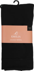 Emilia Thermoleggings Utan Fot Dam Black Wiges
