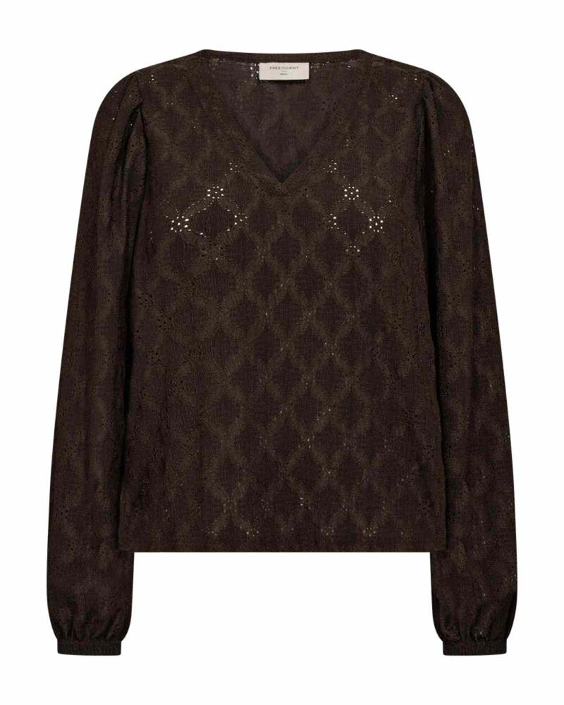 Eskiona Lace Blouse Women Mole | Smilebutiken - Freequent