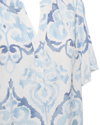 Esvespa Blus Dam Chambray Blue W Star Off-White | Smilebutiken - Freequent
