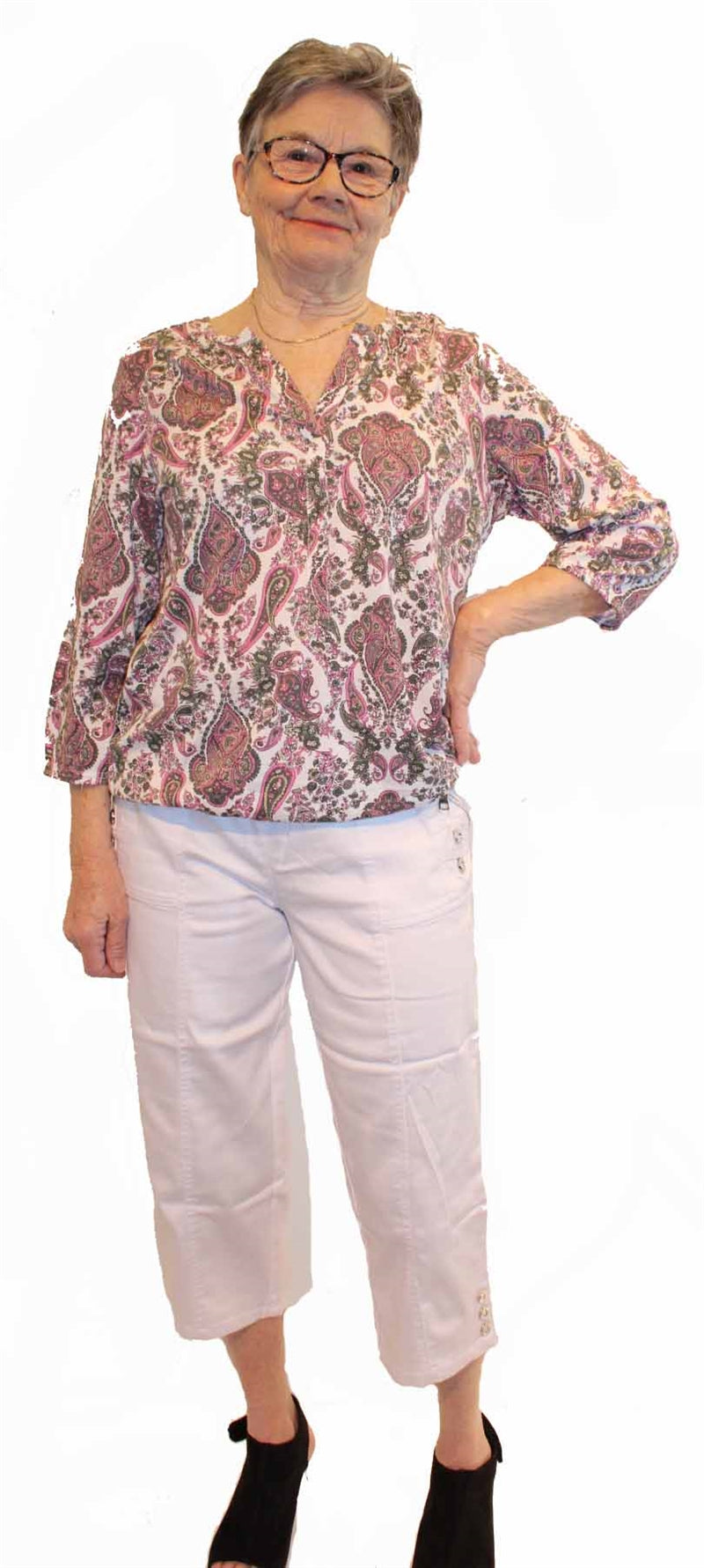 Akila 1C Capri Women White - Way of Sweden