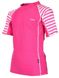 Evia Sun Protection T-shirt Kids Cerise Lindberg
