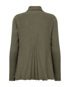 Claudisse Short Cardigan Women Deep Lichen Green Mel Freequent