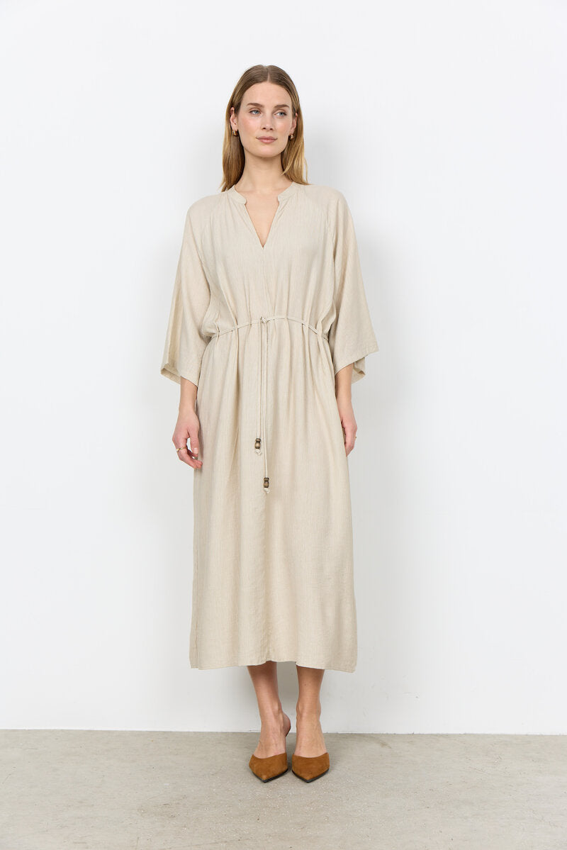 Fabrina 5 Klänning Dam Sand | Smilebutiken - Soyaconcept