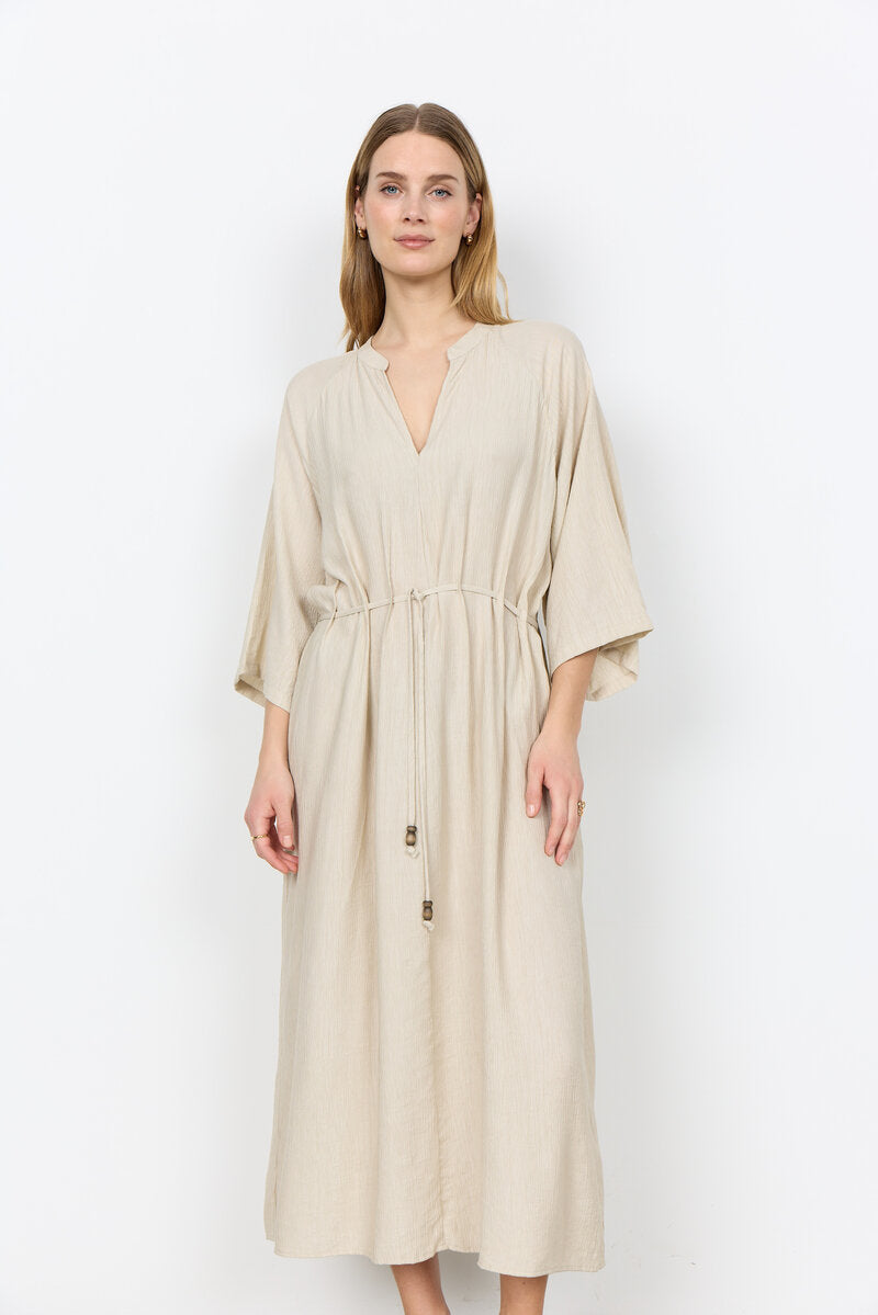 Fabrina 5 Klänning Dam Sand | Smilebutiken - Soyaconcept