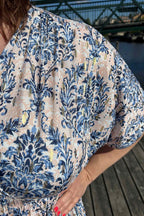 Fashion Bernadette Klänning Dam Blue CARAMELLE FASHION