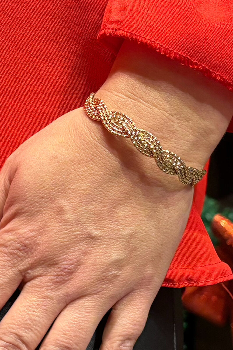 Fashion Jewelry Armband 1 Dam Gold CARAMELLE FASHION