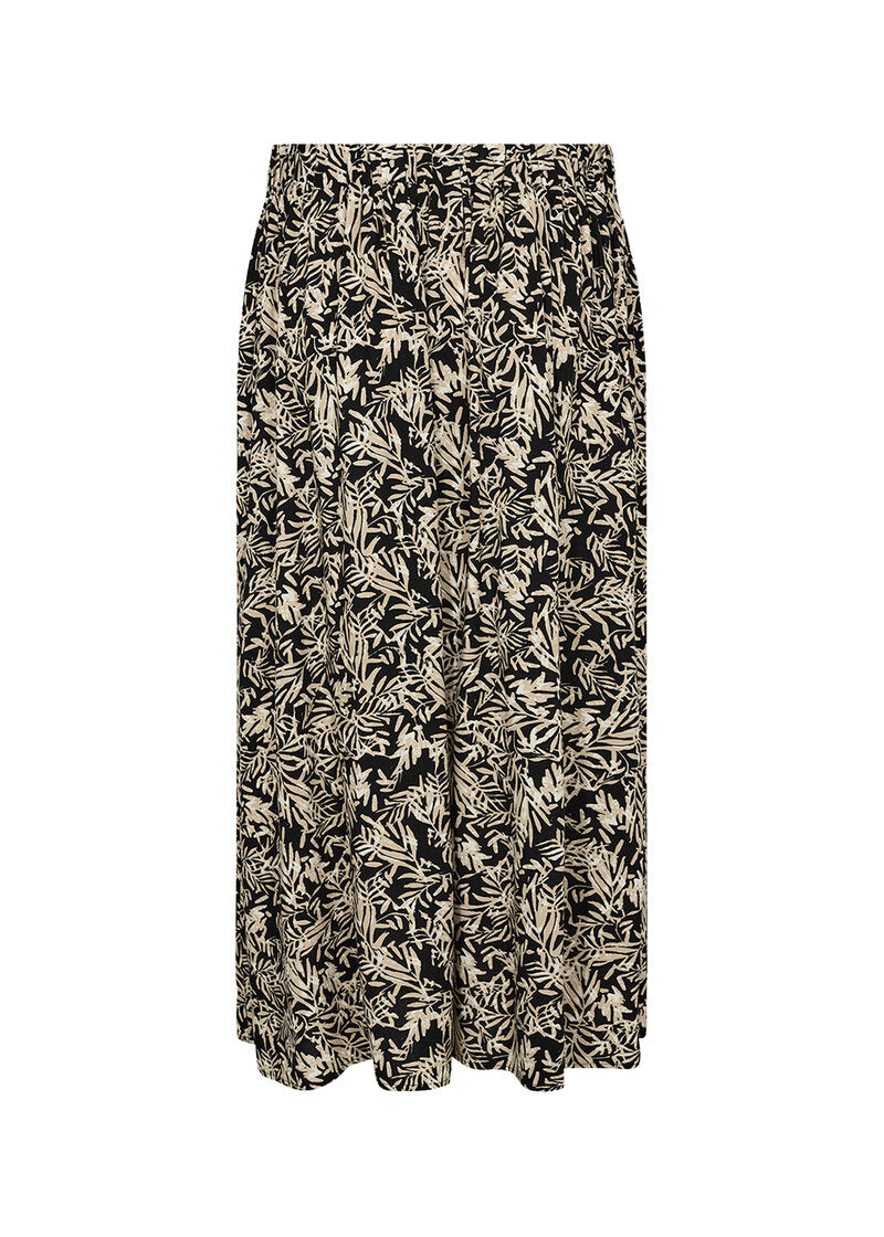 Faye 5 Midikjol Dam Black Combi | Smilebutiken - Soyaconcept