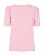 Fenja T-shirt Puff Dam Sweet Lilac | Smilebutiken - Freequent