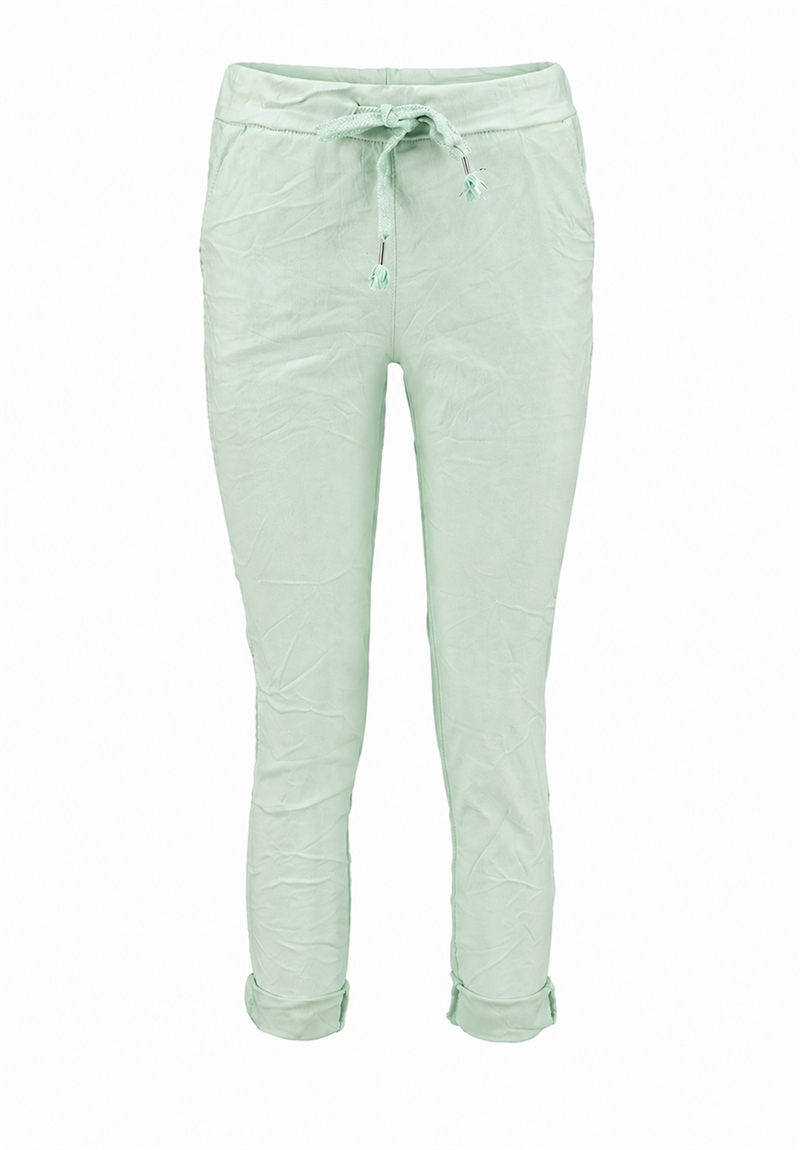 Fernanda 44 Ankle Trousers Women Light Mint | Smilebutiken - Zabaione