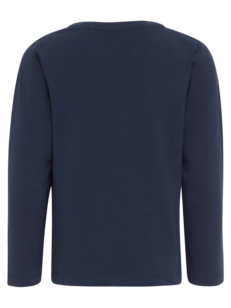 Fidear Ls Top Mini Dress Blues Name it