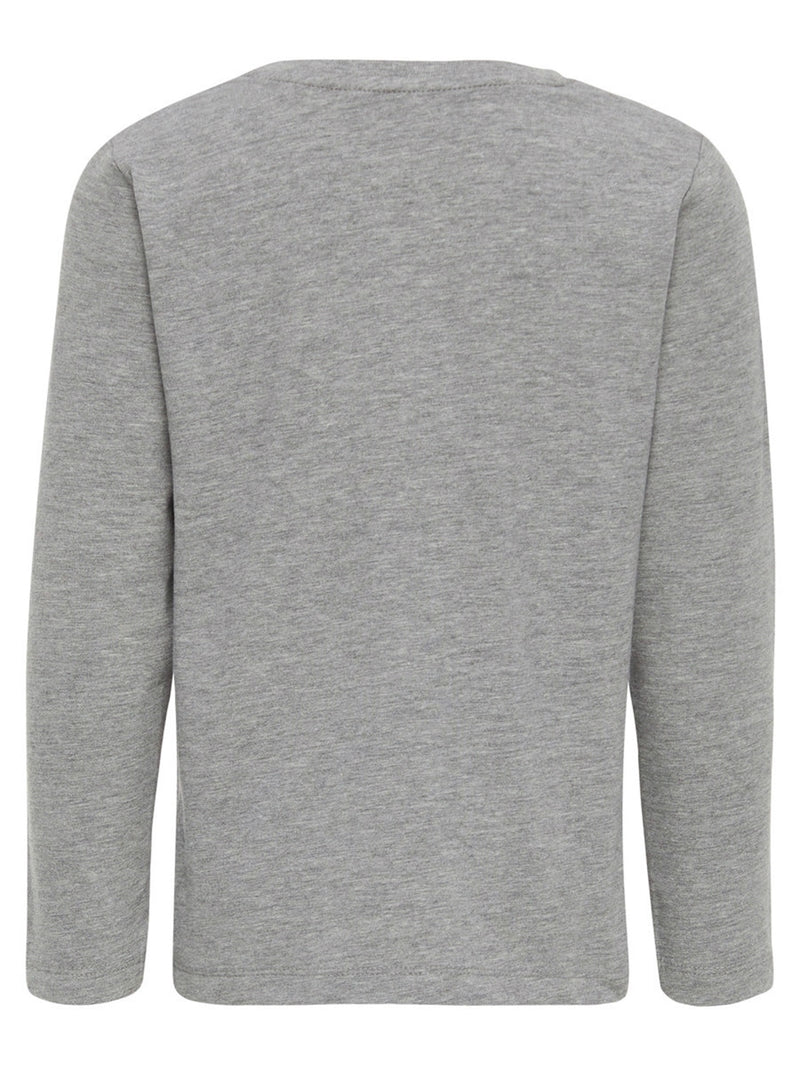 Fidear Ls Top Mini Grey Melange Name it