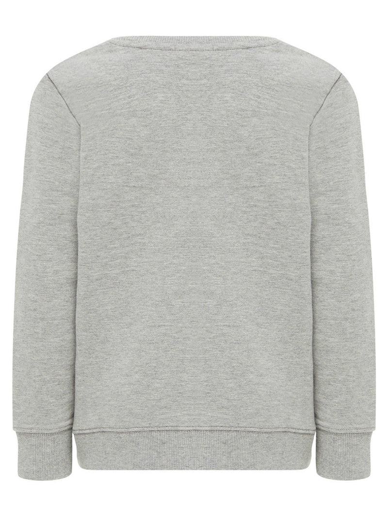 Fisanta Sweat Grey Melange Mini Name it