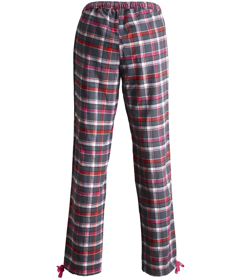 Flannel Trousers Kids Pink Patterned Björn Borg