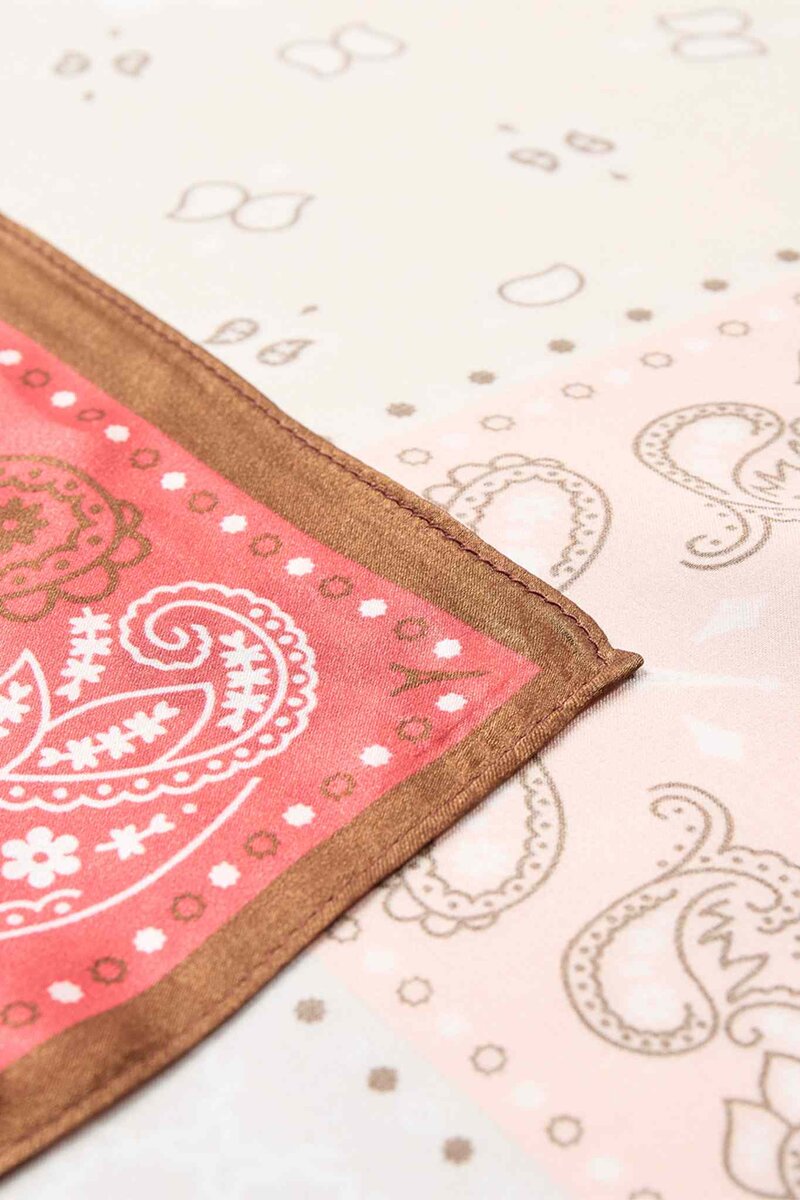 Flicka 1 Scarf Dam Bittersweet Combi | Smilebutiken - Soyaconcept