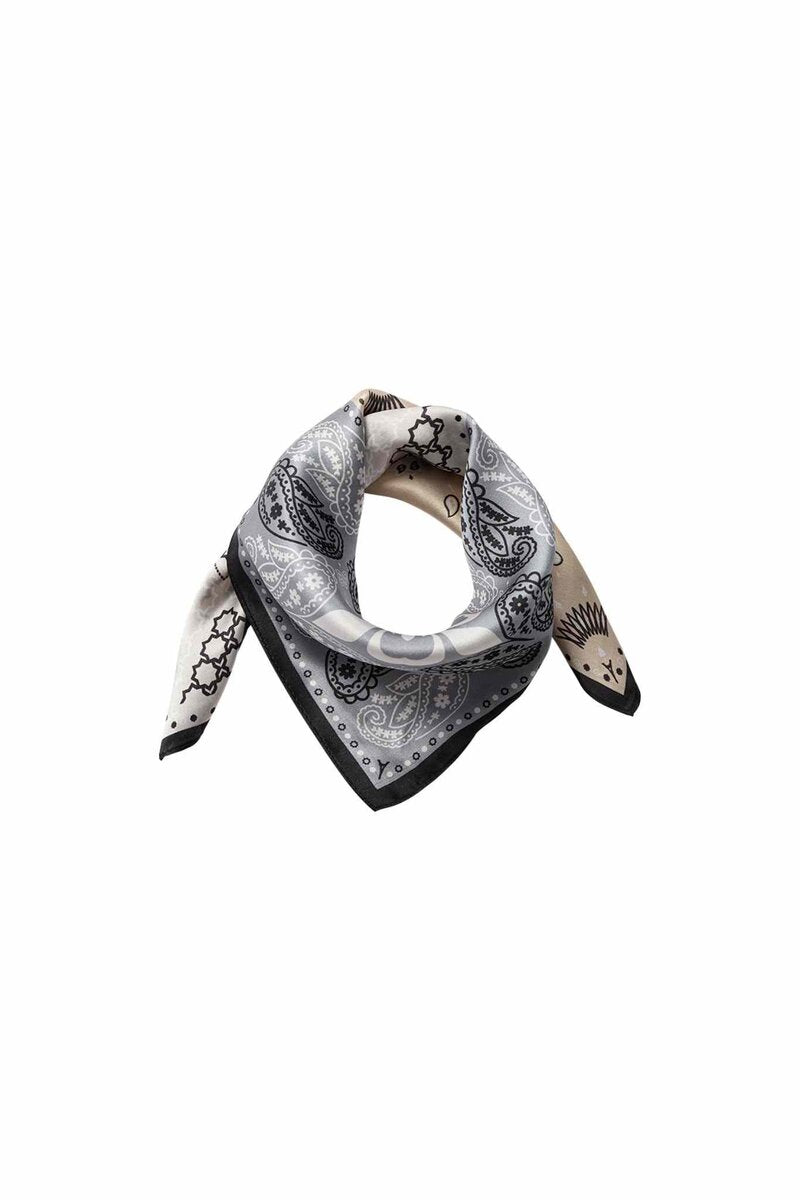 Girl 1 Scarf Ladies Black Combi | Smilebutiken - Soyaconcept