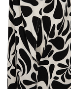 Floi Patterned Dress Women Moonbeam W Black | Smilebutiken - Freequent