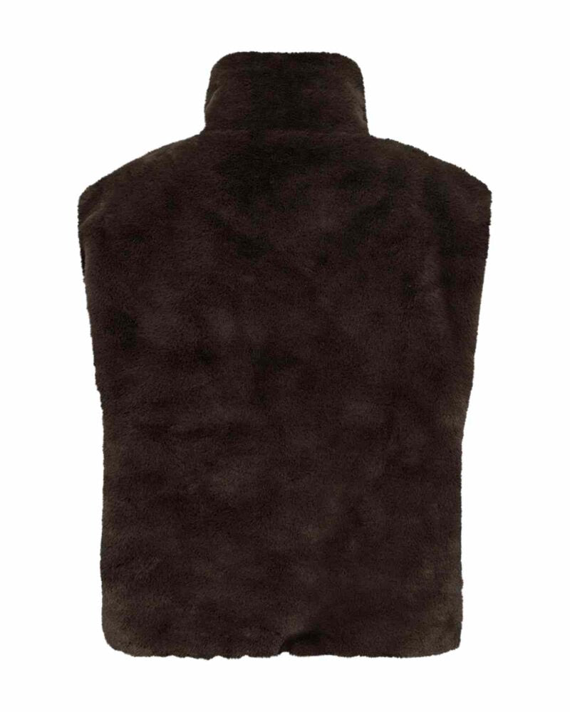 Fony Faux Fur Vest Women Mole | Smilebutiken - Freequent