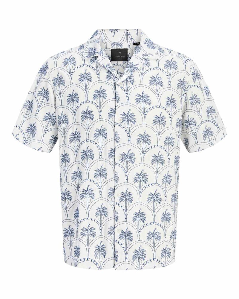 Fred Shirt Men Cloud Dancer | Smilebutiken - Jack & Jones