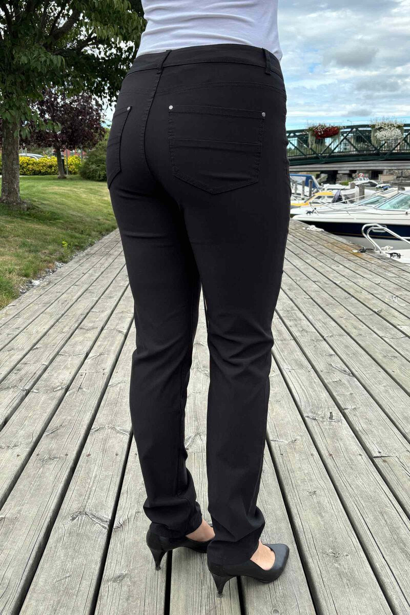 Adina Stretchbyxa Dam Black Freequent