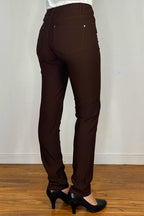 Adina Stretch Trousers Women Coffee Bean Freequent