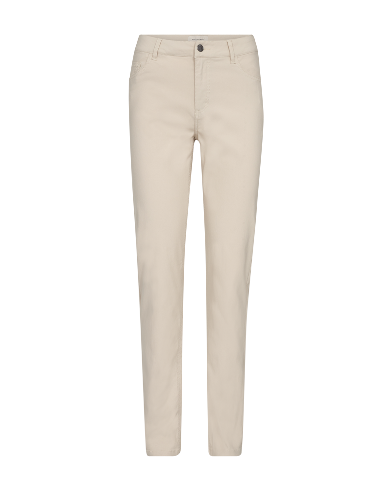 Adina Stretch Trousers Women Moonbeam Freequent