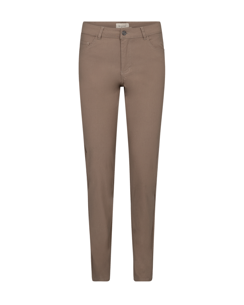 Adina Stretchbyxa Dam Taupe Gray Freequent
