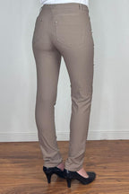 Adina Stretchbyxa Dam Taupe Gray Freequent