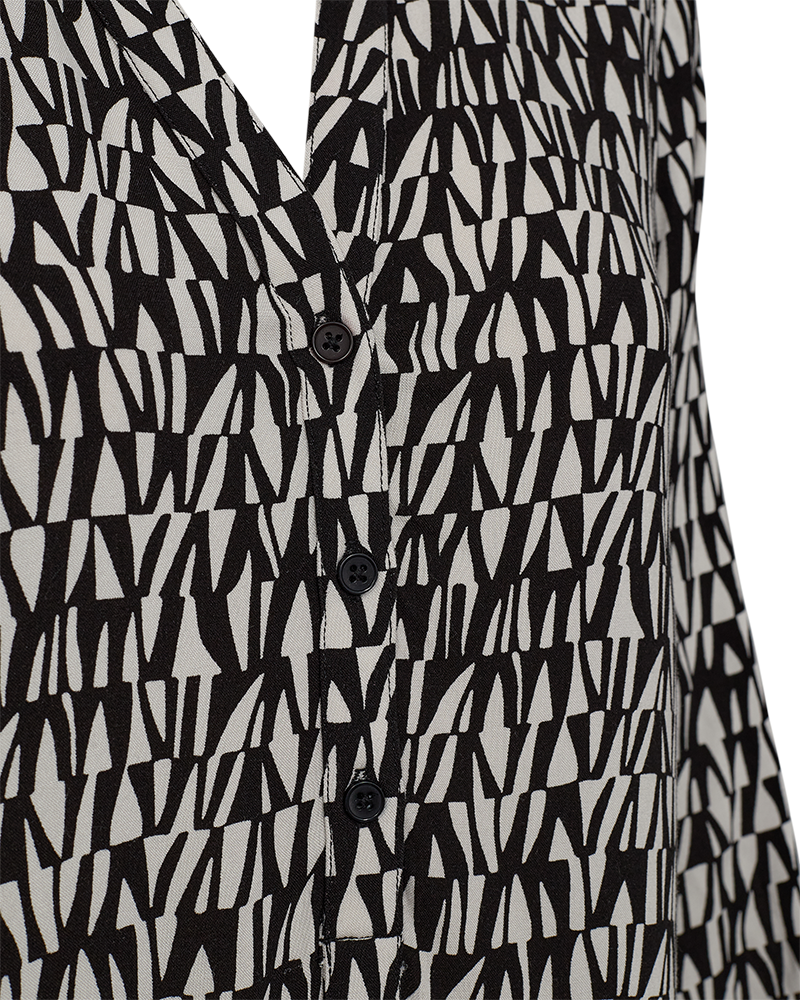 Adna Klänning Dam Black W Moonbeam Freequent