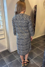 Adna Klänning Dam Navy Blazer W Moonbeam Freequent