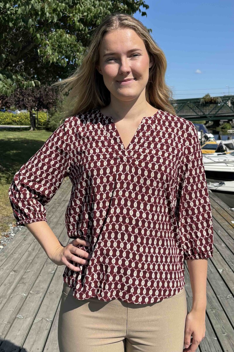 Adney Blouse Women Port Royal W MoonBeam Freequent