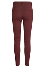 Aida PA Stretch Trousers 7/8 Women Zinfandel - Freequent