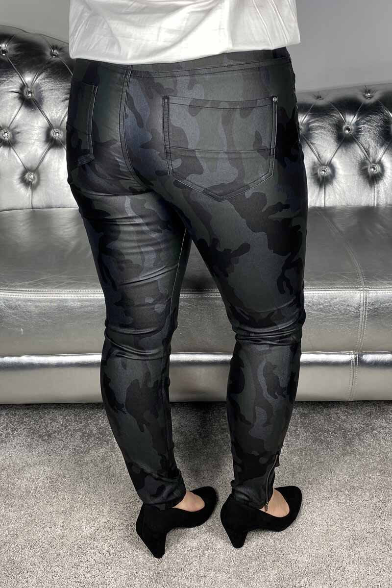 Aida Cooper 7/8 Skinnimitation Dam Camouflage - Freequent