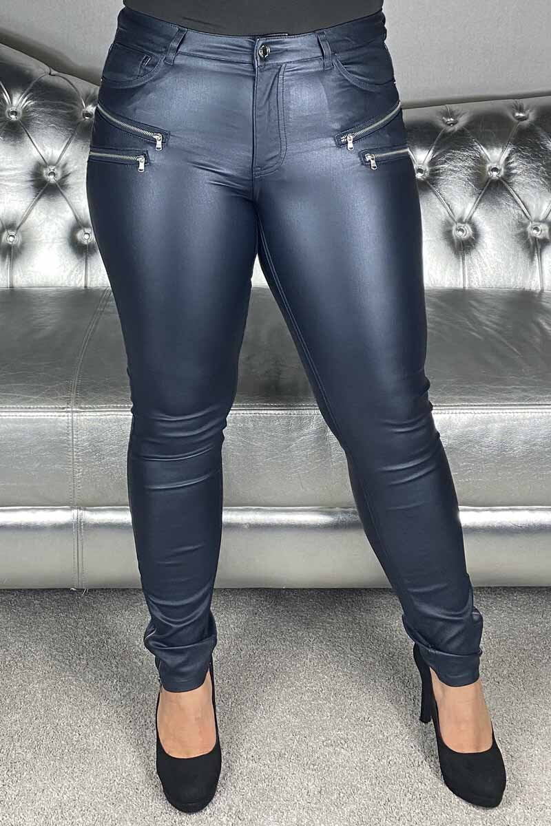 Aida Cooper 7/8 Faux Leather Ladies Salute - Freequent