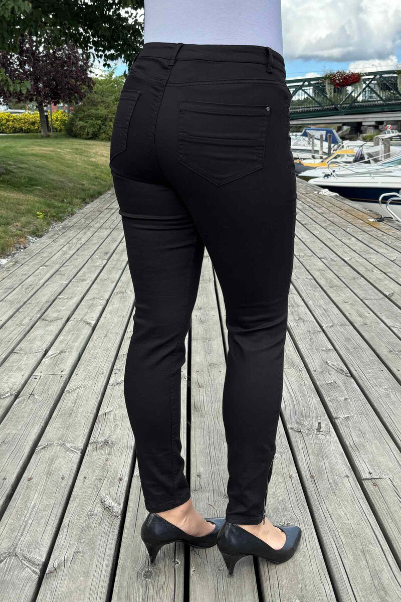 Aida PA Stretchbyxa 7/8 Dam Black - Freequent