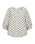Alma Blus Dam Moonbeam W Navy Blazer - Freequent