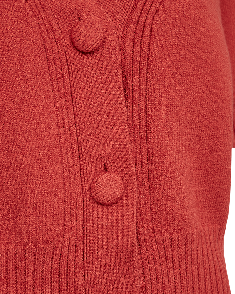 Alpi Short Sleeve Cardigan Women Baked Apple Freequent