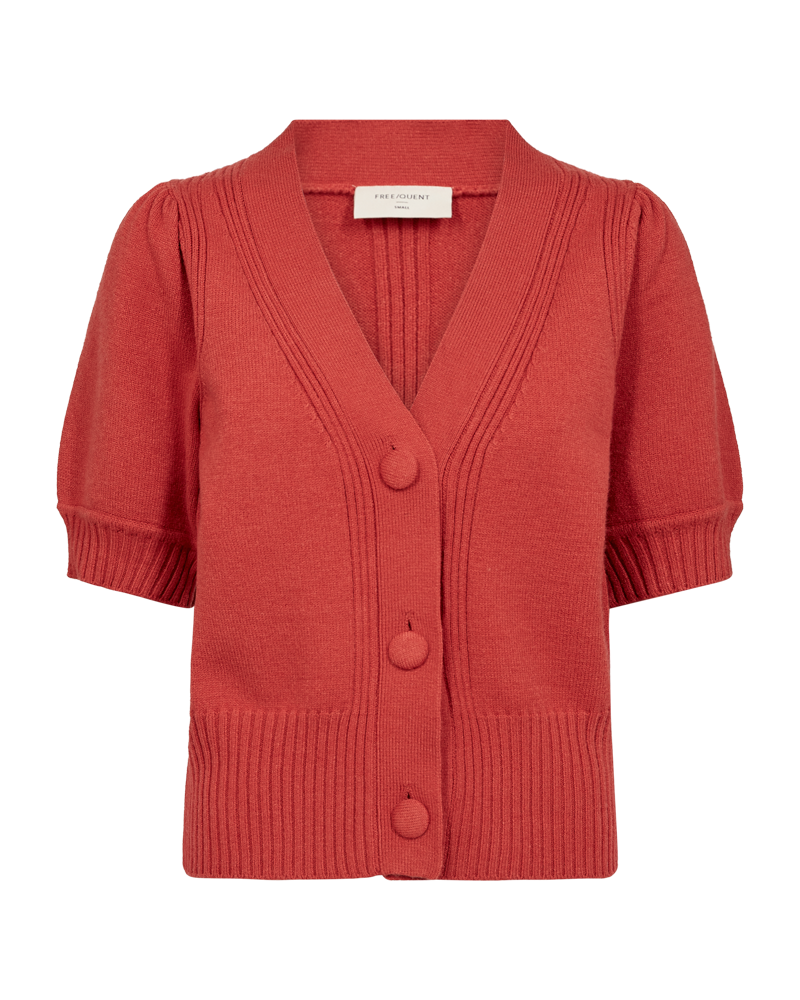 Alpi Short Sleeve Cardigan Women Baked Apple Freequent
