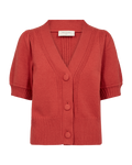 Alpi Short Sleeve Cardigan Women Baked Apple Freequent