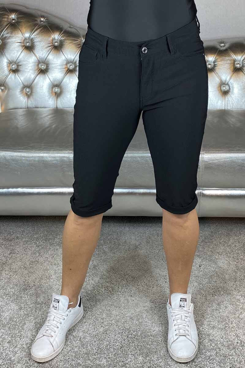 Amie Long Shorts Power Ladies Black - Freequent