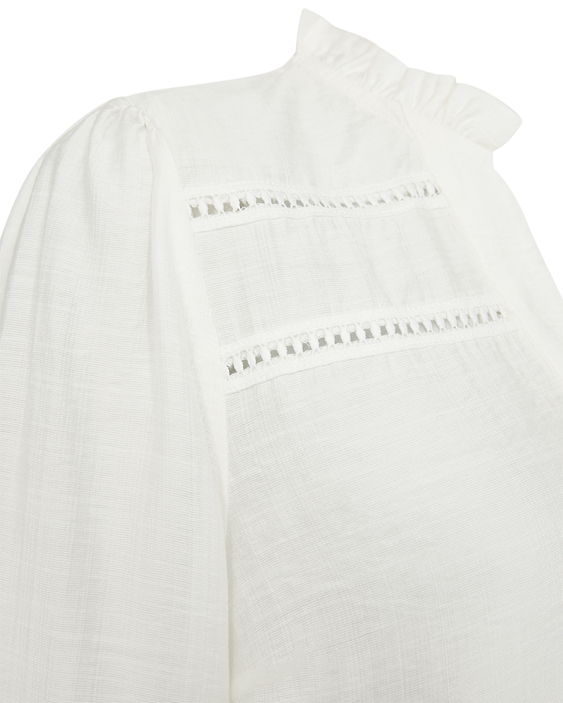 Antina Blouse Ladies Star Off-White Freequent