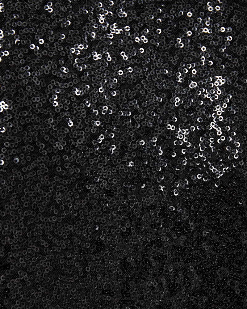 Basal Paljettklänning Dam Black/Black Freequent