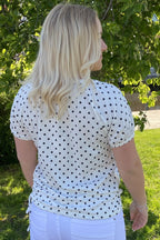 Betina Duddi Top Dam Offwhite - Freequent