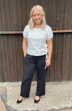 Betina Duddi Top Dam Offwhite - Freequent